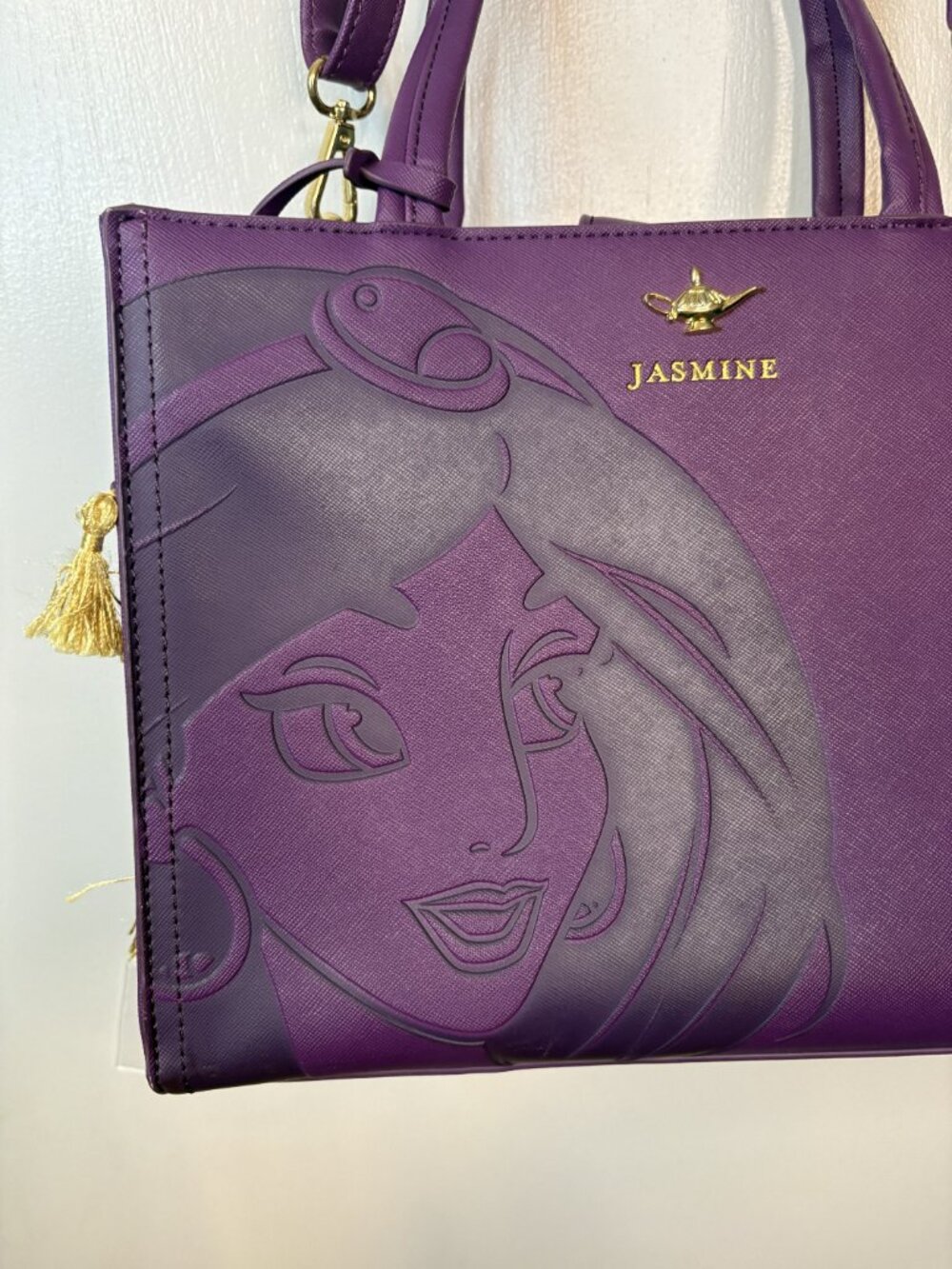 Loungefly Disney Princess Jasmine purple shoulder bag - Picture 4 of 16